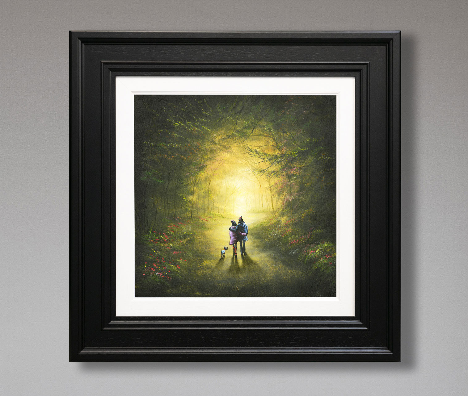 Danny Abrahams - 'A Blooming Romance' - Framed Limited Edition Art