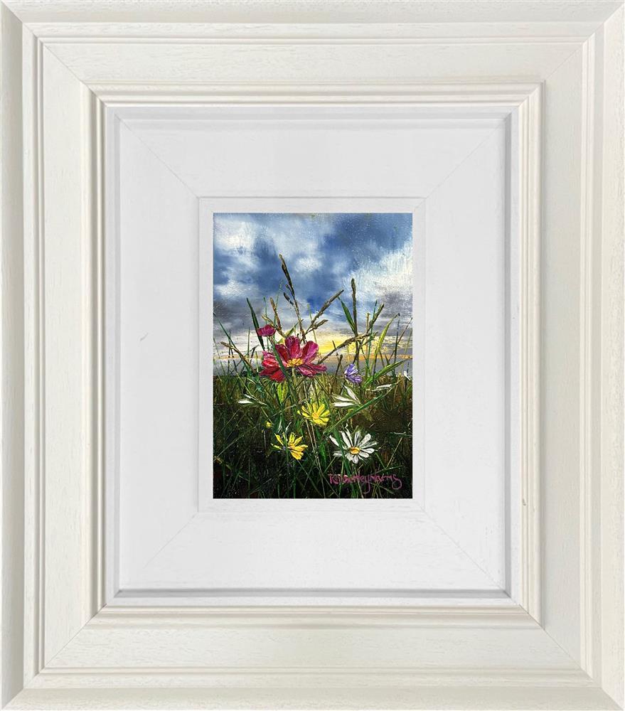 Kimberley Harris - 'Blossoms Beyond Time' - Miniature series - Framed Original Art
