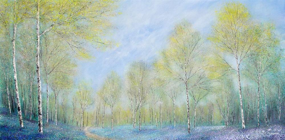 Chris Bourne - 'Blue Serenity' - Framed Original Art