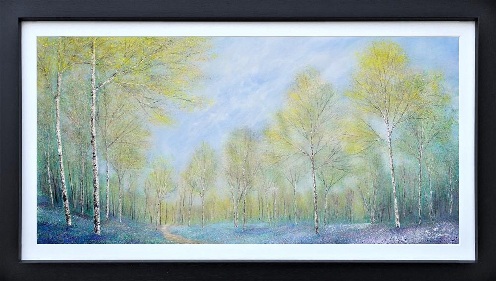 Chris Bourne - 'Blue Serenity' - Framed Original Art