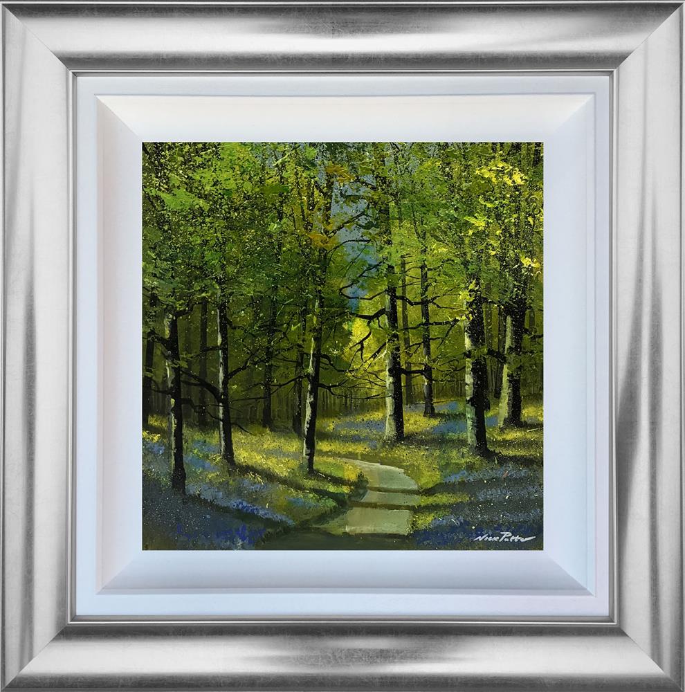 Nick Potter - 'Bluebell Woods' - Framed Original Artwork