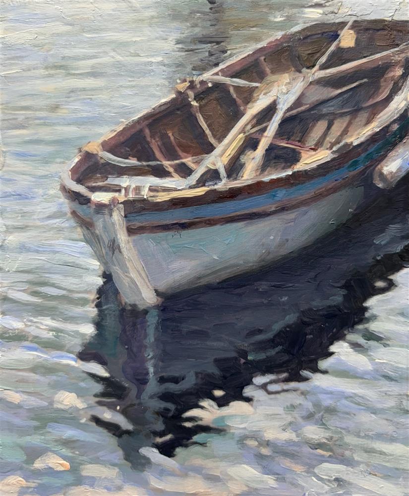 Rachele Dryden-Smith - 'Boat I' - Framed Original Artwork