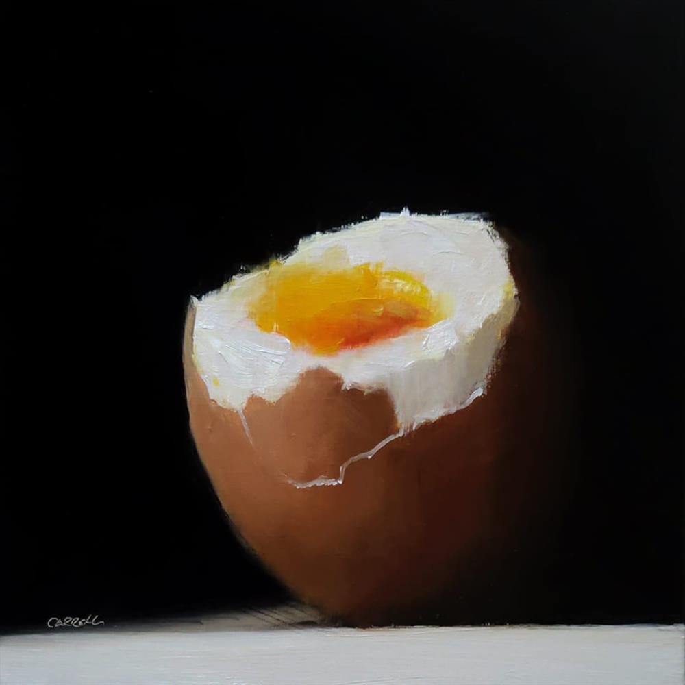 Neil Carroll - 'Boiled Egg' - Framed Original Artwork