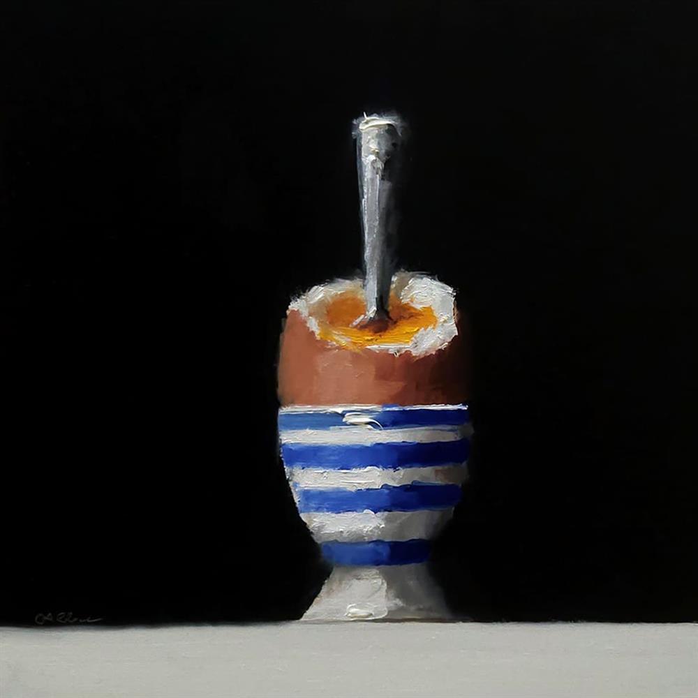 Neil Carroll - 'Boiled Egg' - Framed Original Artwork