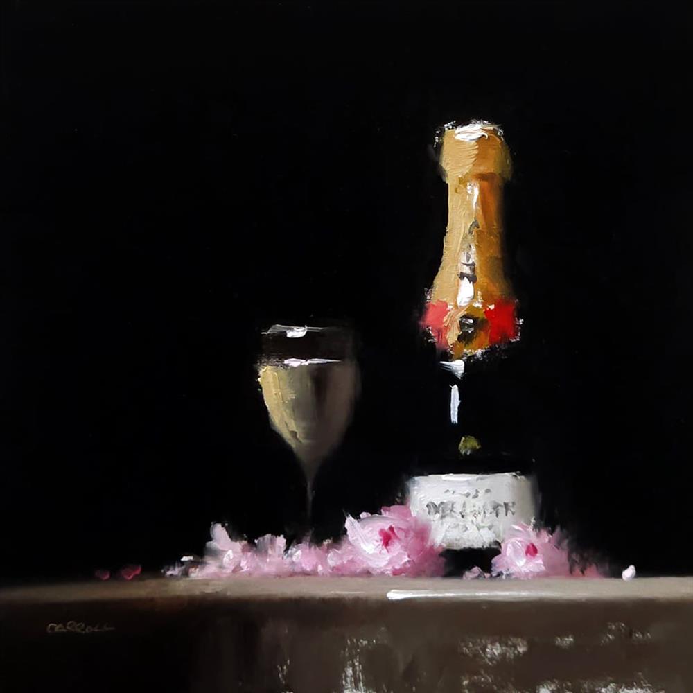 Neil Carroll - 'Bolli And Roses' - Framed Original Artwork