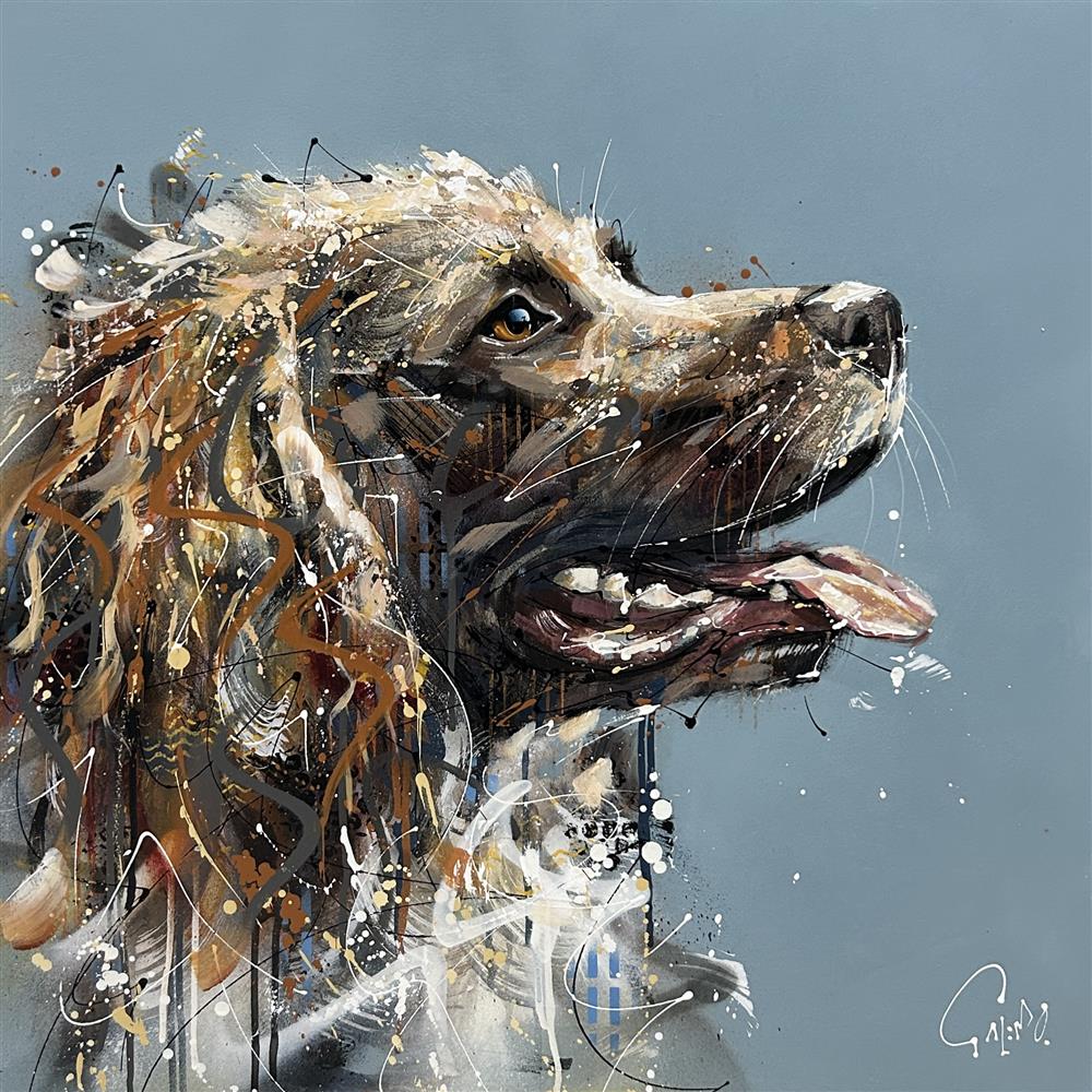 Joe Galindo - 'Bonnie' - Framed Original Artwork