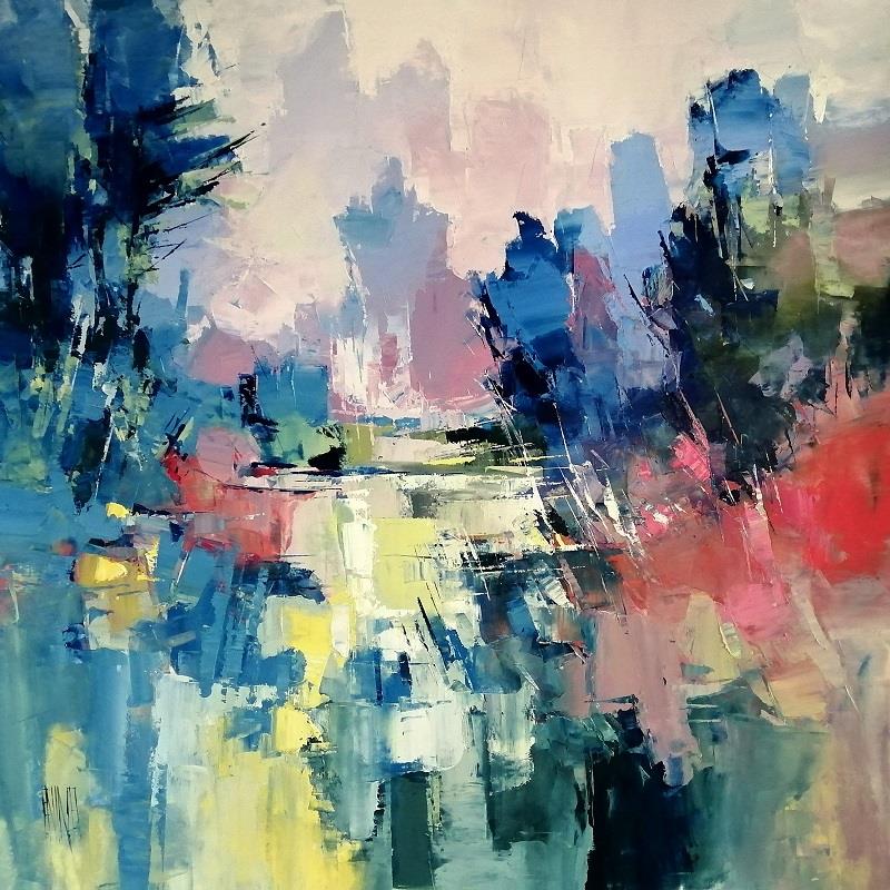 Hervé Lenouvel  'Bords D Eau' - Framed Original Artwork
