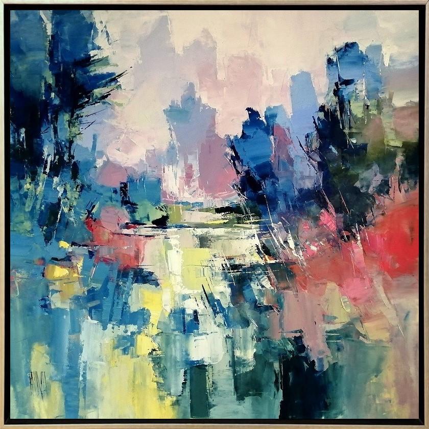 Hervé Lenouvel  'Bords D Eau' - Framed Original Artwork