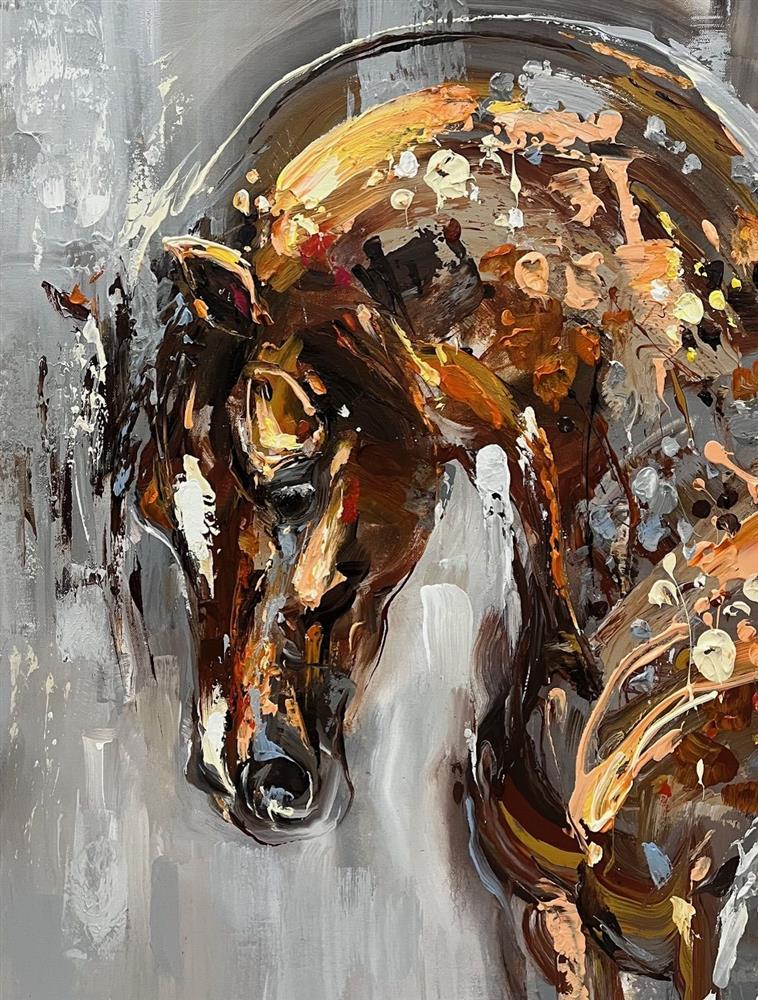 Anna Cher - 'Born Noble' - Framed Original Artwork