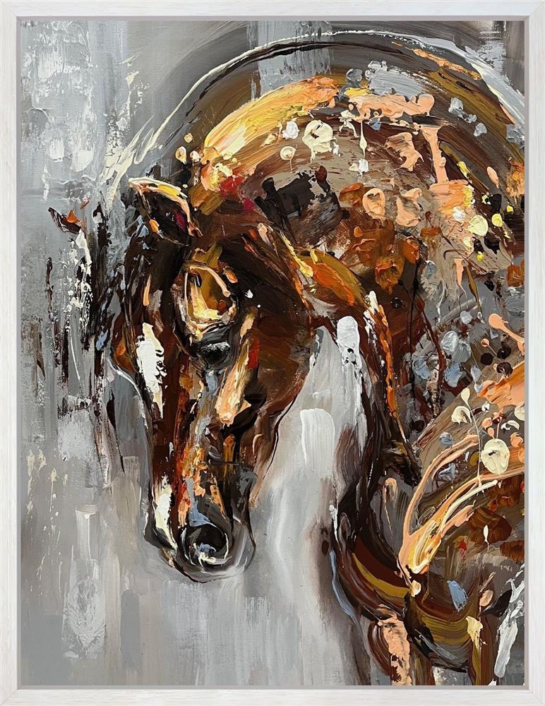 Anna Cher - 'Born Noble' - Framed Original Artwork