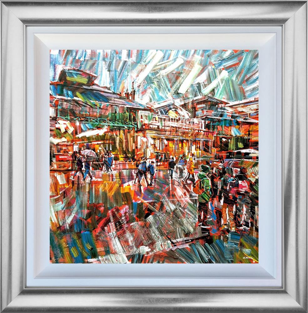 Colin Brown - 'Borough Market' - Framed Original Art