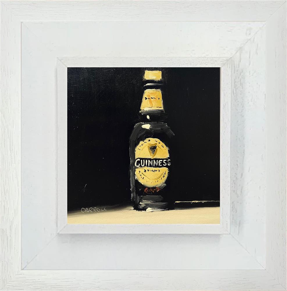 Neil Carroll -  'Bottle Of Guiness' - Framed Original Painting