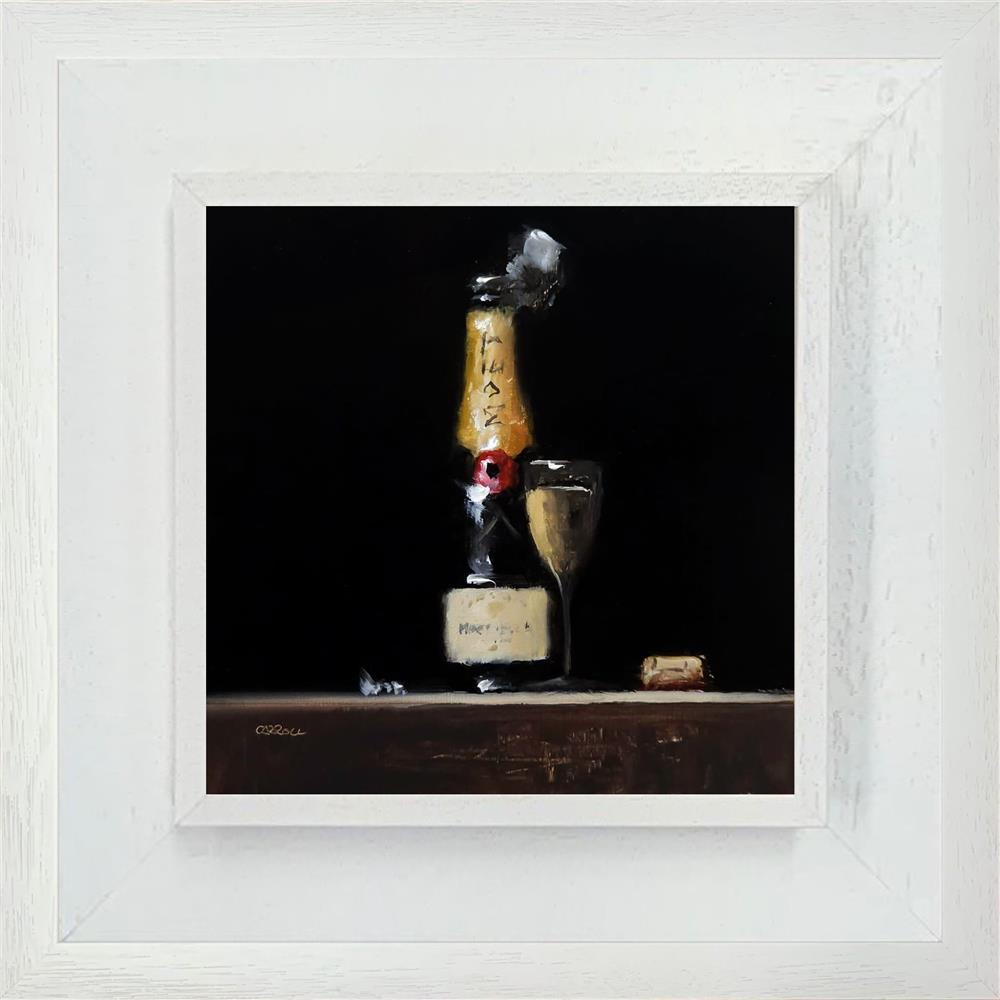Neil Carroll - 'Bottle Of Moet' - Framed Original Artwork