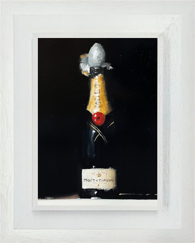Neil Carroll - 'Bottle Of Moet' - Framed Original Artwork