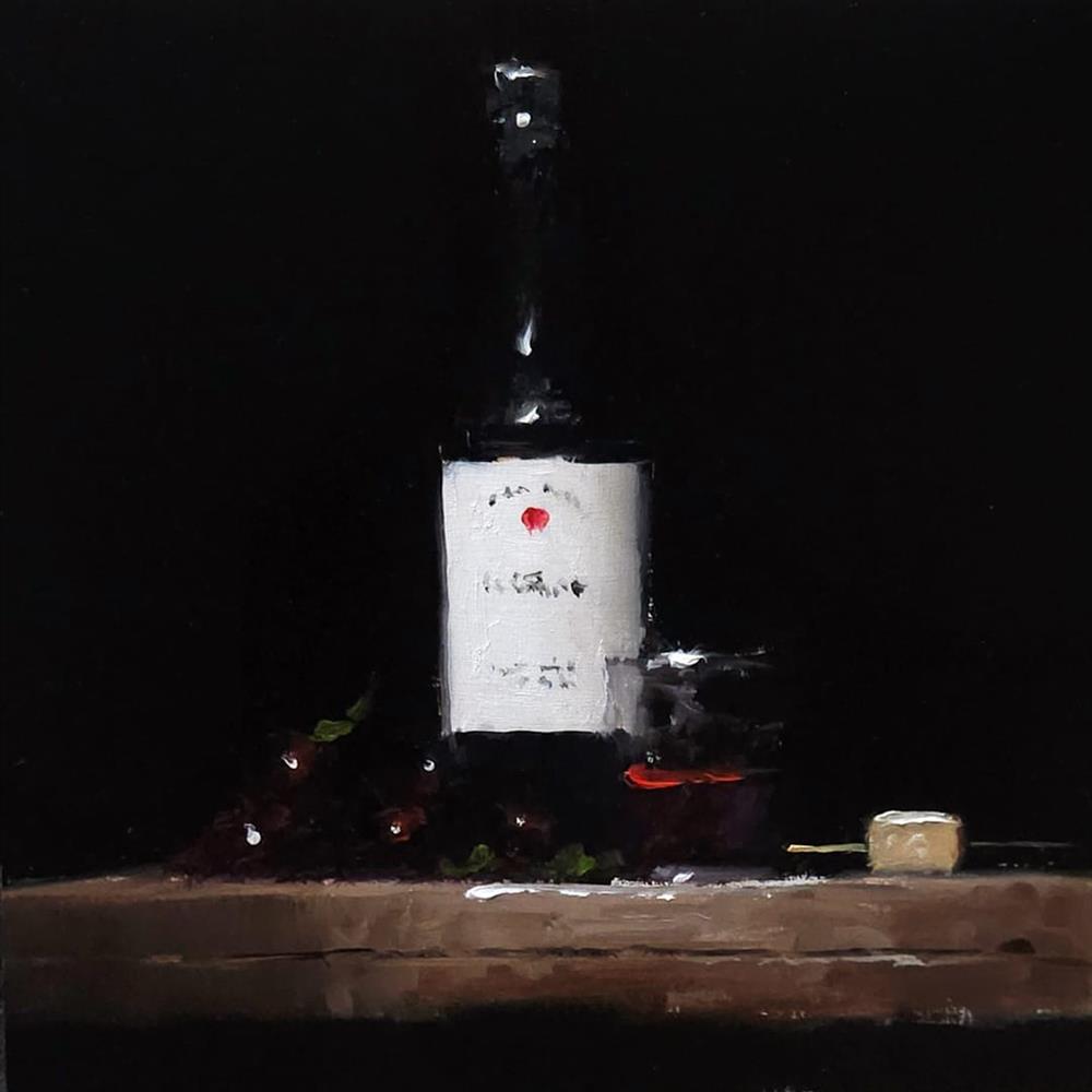 Neil Carroll - 'Bottle Of Red' - Framed Original Artwork