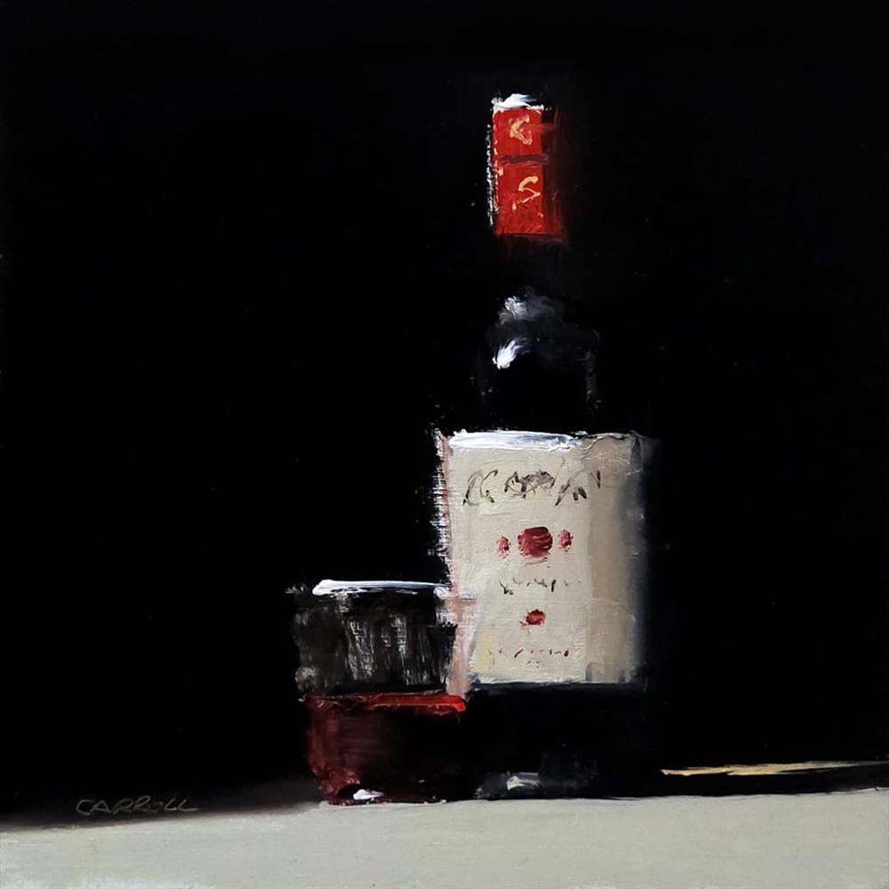 Neil Carroll - 'Bottle Of Red' - Framed Original Artwork