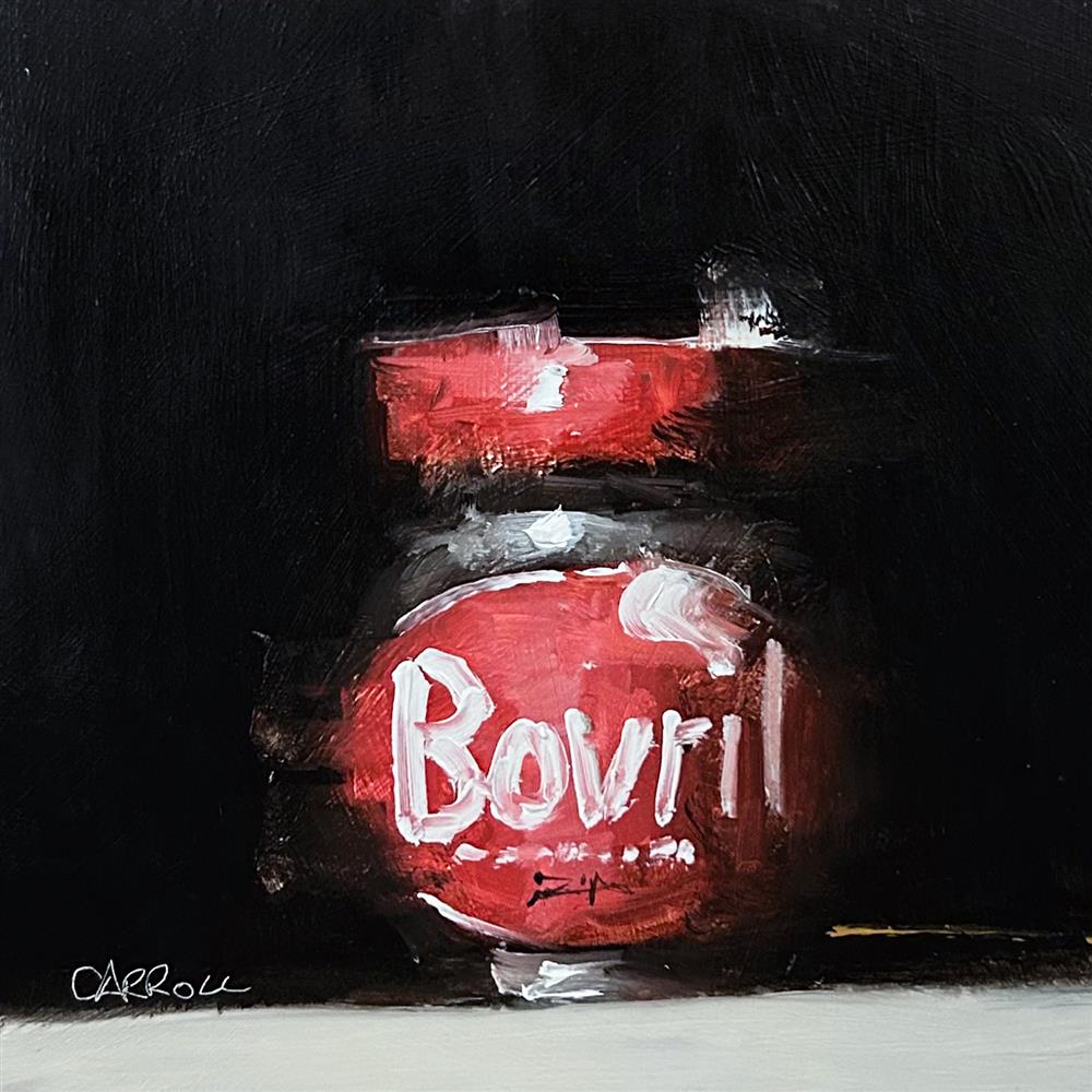 Neil Carroll -  'Bovril' - Framed Original Painting