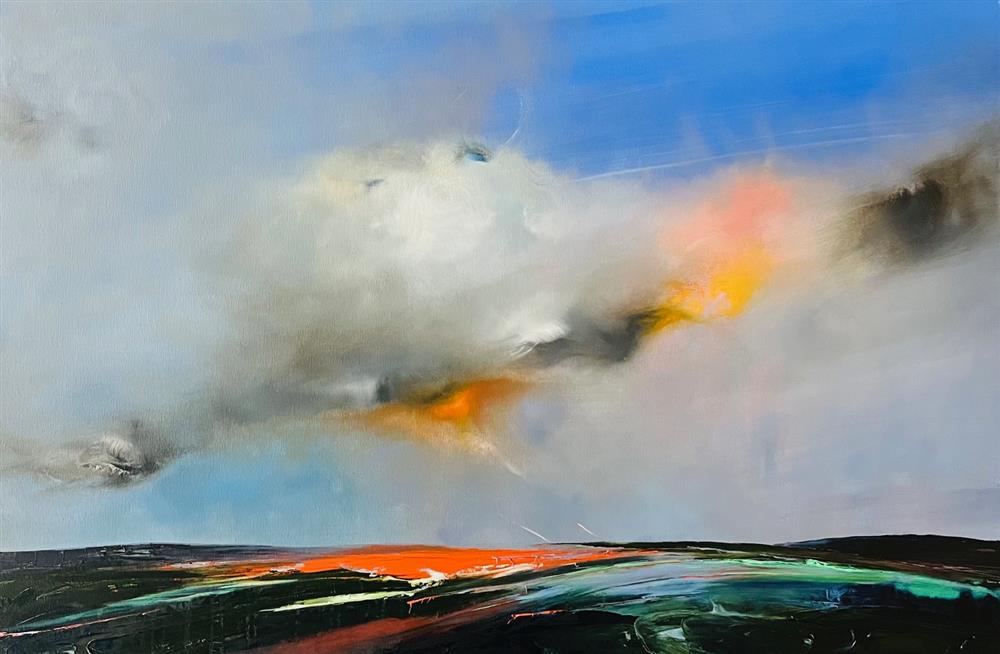 Joanna Taylor - 'Break In The Clouds' - Framed Original Artwork