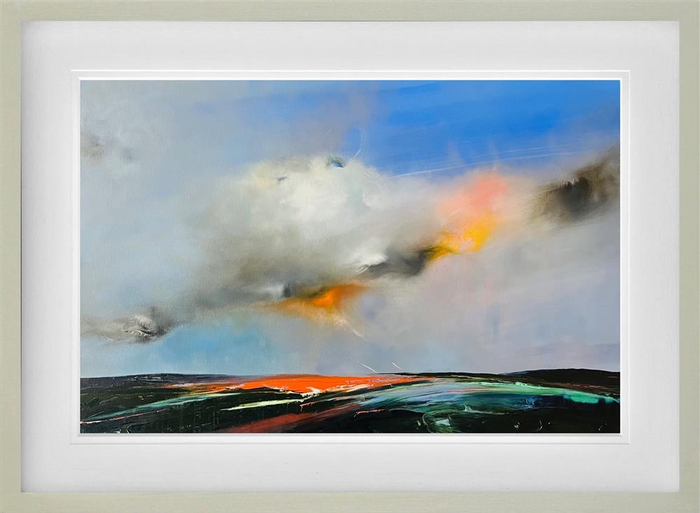 Joanna Taylor - 'Break In The Clouds' - Framed Original Artwork