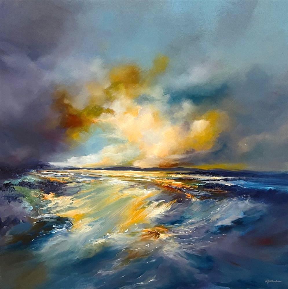 Alison Johnson - 'Breaking Light - Miniature' - Framed Limited Edition