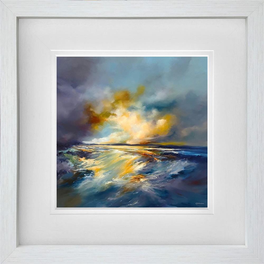 Alison Johnson - 'Breaking Light - Miniature' - Framed Limited Edition