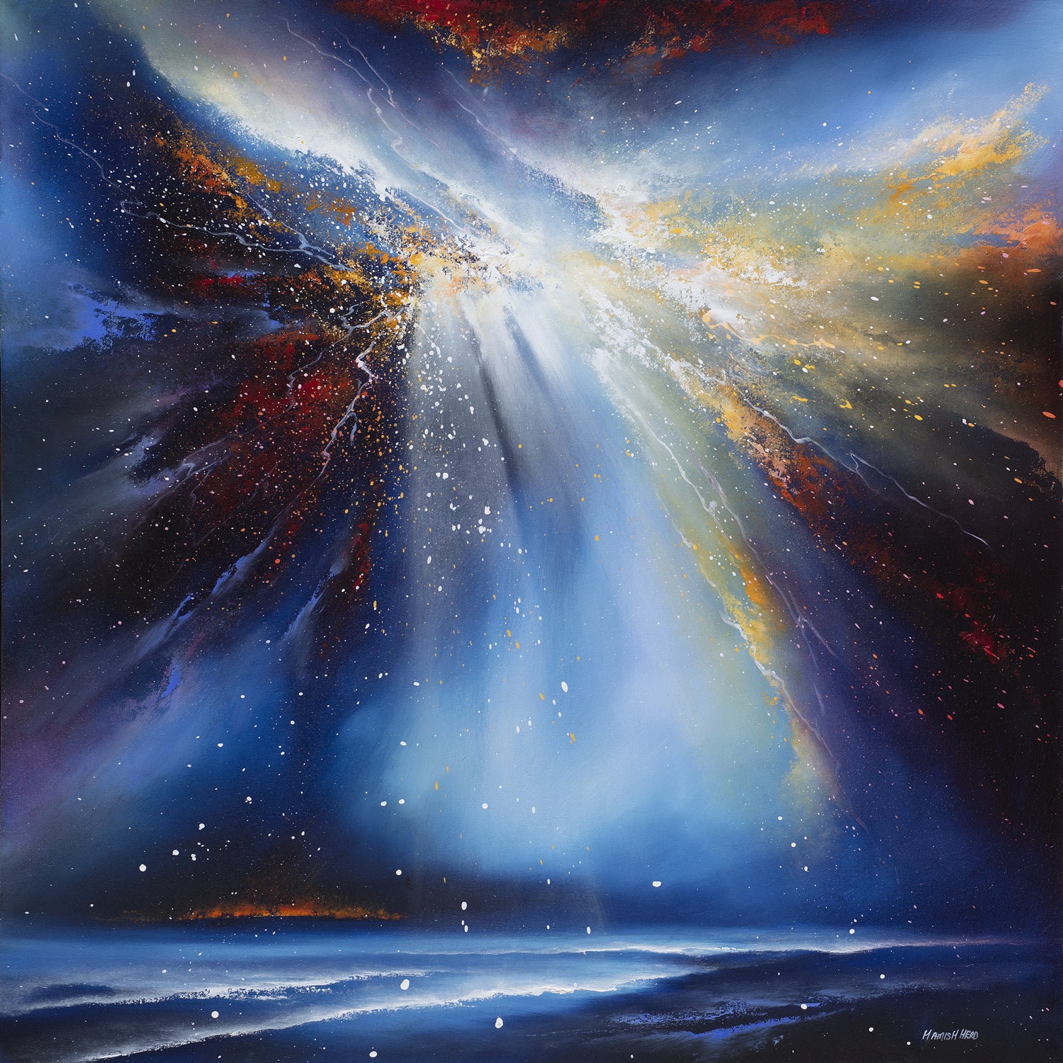 Hamish Herd - 'Break Through' - Framed Original Artwork