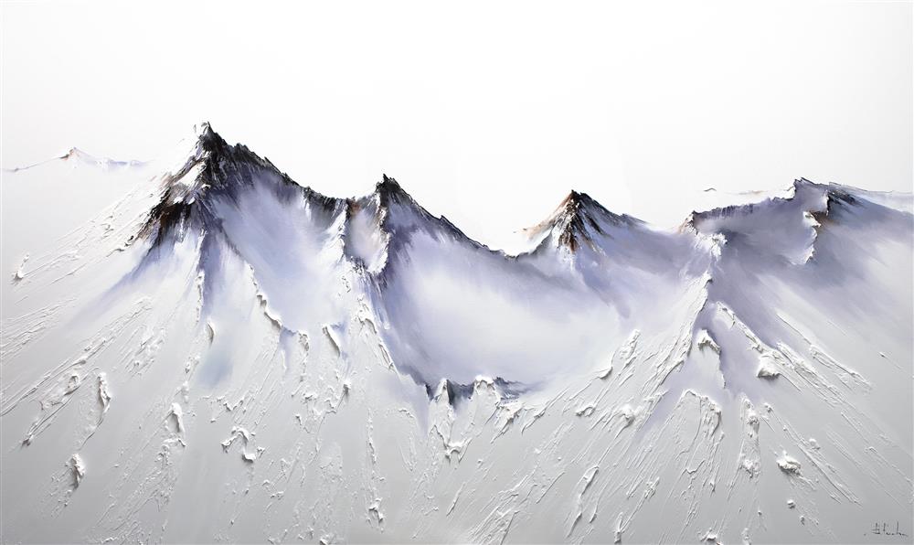 Bozhena Fuchs- 'Breath Of The Mountains' - Framed Original Artwork