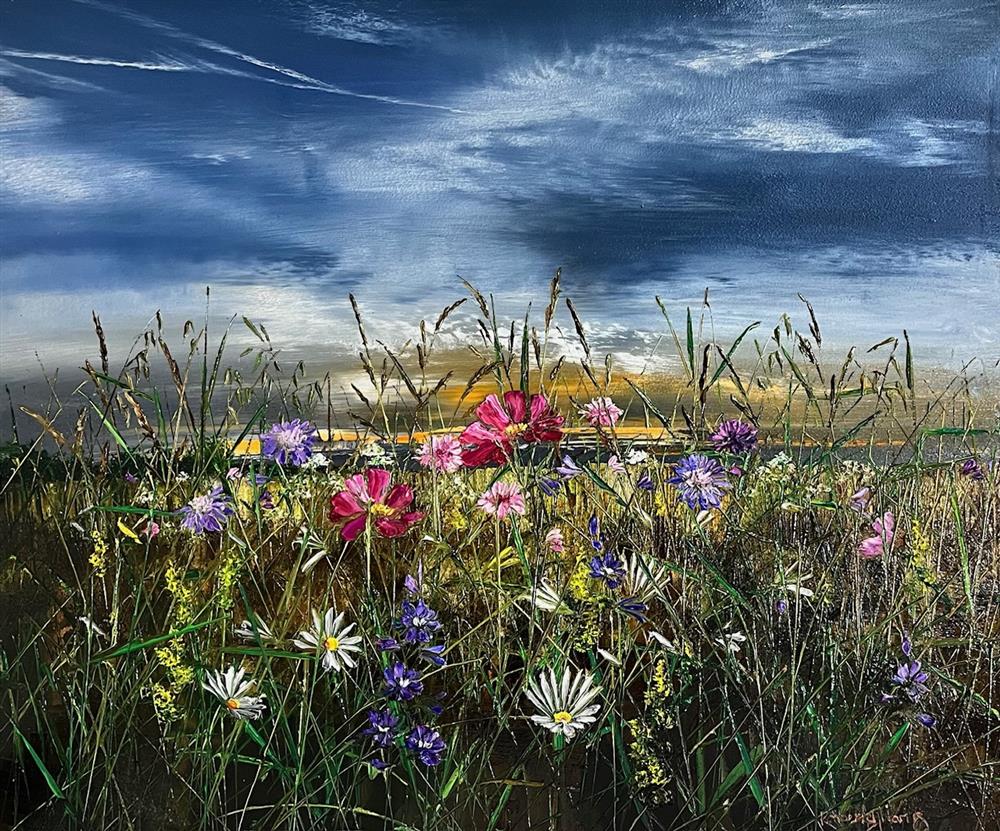 Kimberley Harris - 'Bright Days Ahead' - Framed Original Art