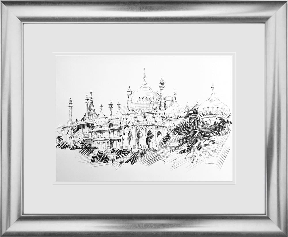 Colin Brown - 'Brighton Life - Study' - Framed Original Art