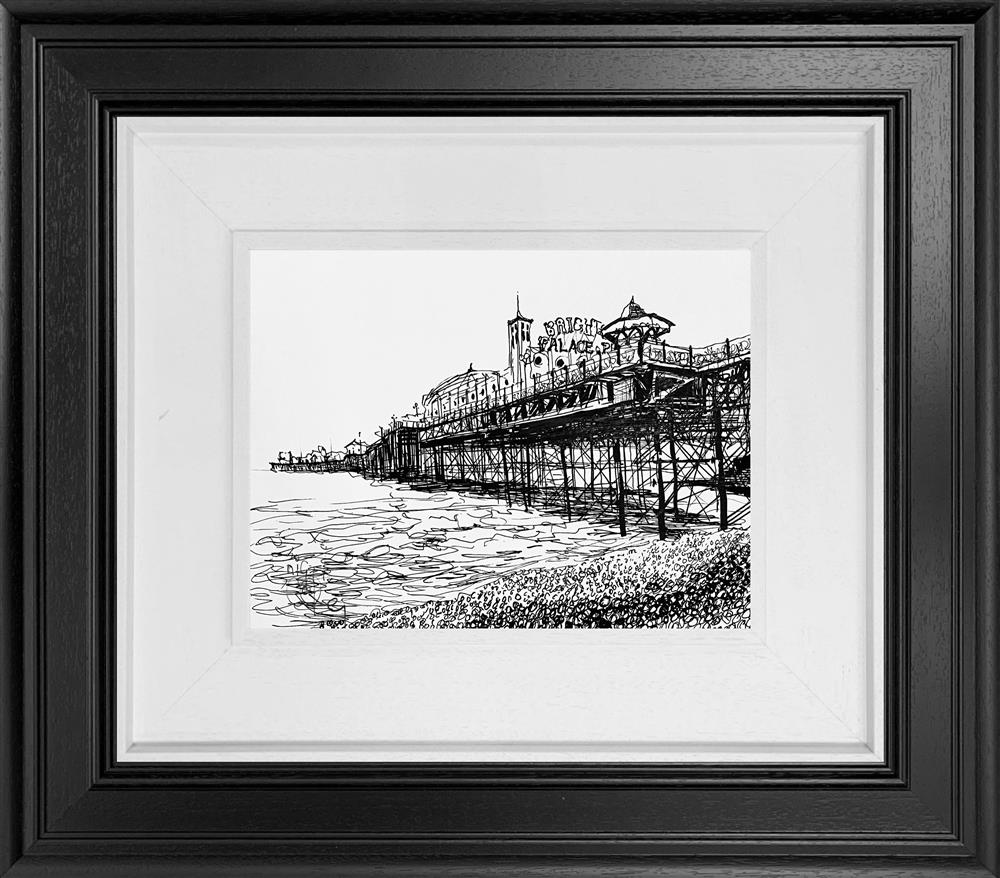 Nigel Cooke - 'Brighton Skies - Original Study'