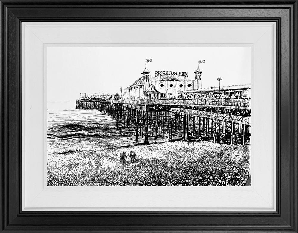 Nigel Cooke - 'Brighton Views - Original Study Deluxe'