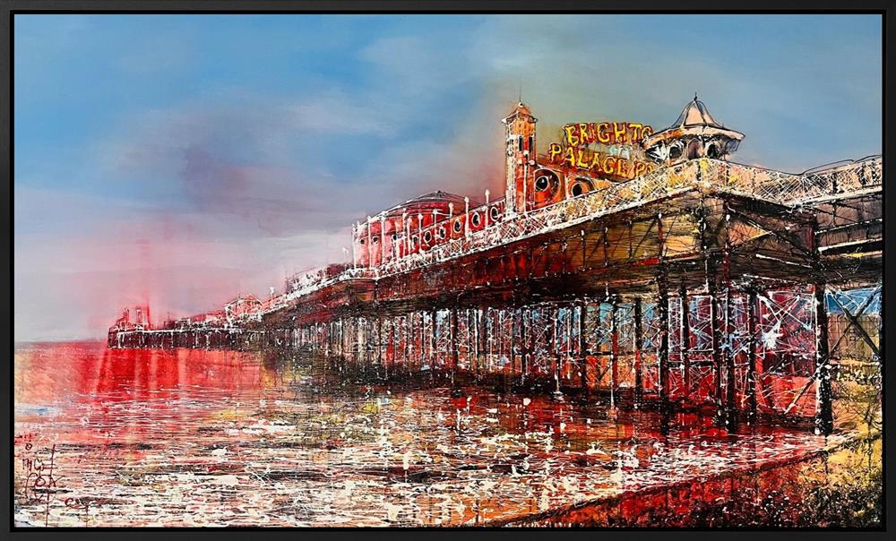 Nigel Cooke - 'Brighton Views' - Framed Original Artwork