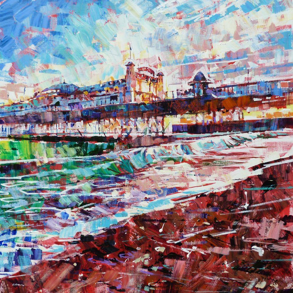 Colin Brown - 'Brilliant Shades Of Brighton' - Framed Original Artwork