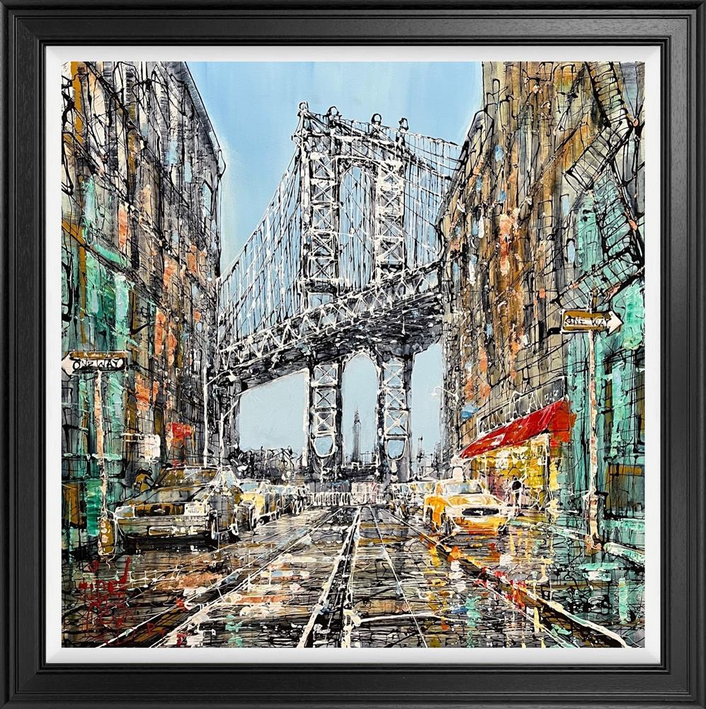 Nigel Cooke - 'Brooklyn Blues' - Framed Original Artwork