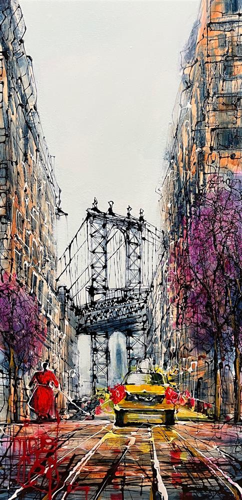 Nigel Cooke - 'Brooklyn Cabs'  - Framed Original Artwork