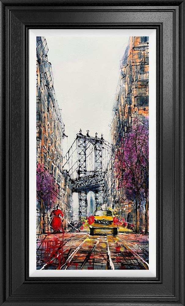 Nigel Cooke - 'Brooklyn Cabs'  - Framed Original Artwork