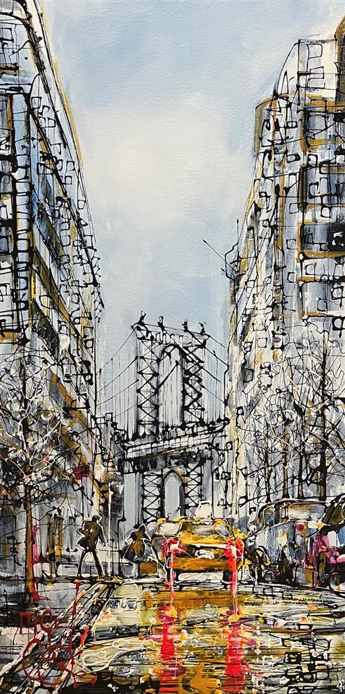 Nigel Cooke - 'Brooklyn Reflections' - Framed Original Artwork