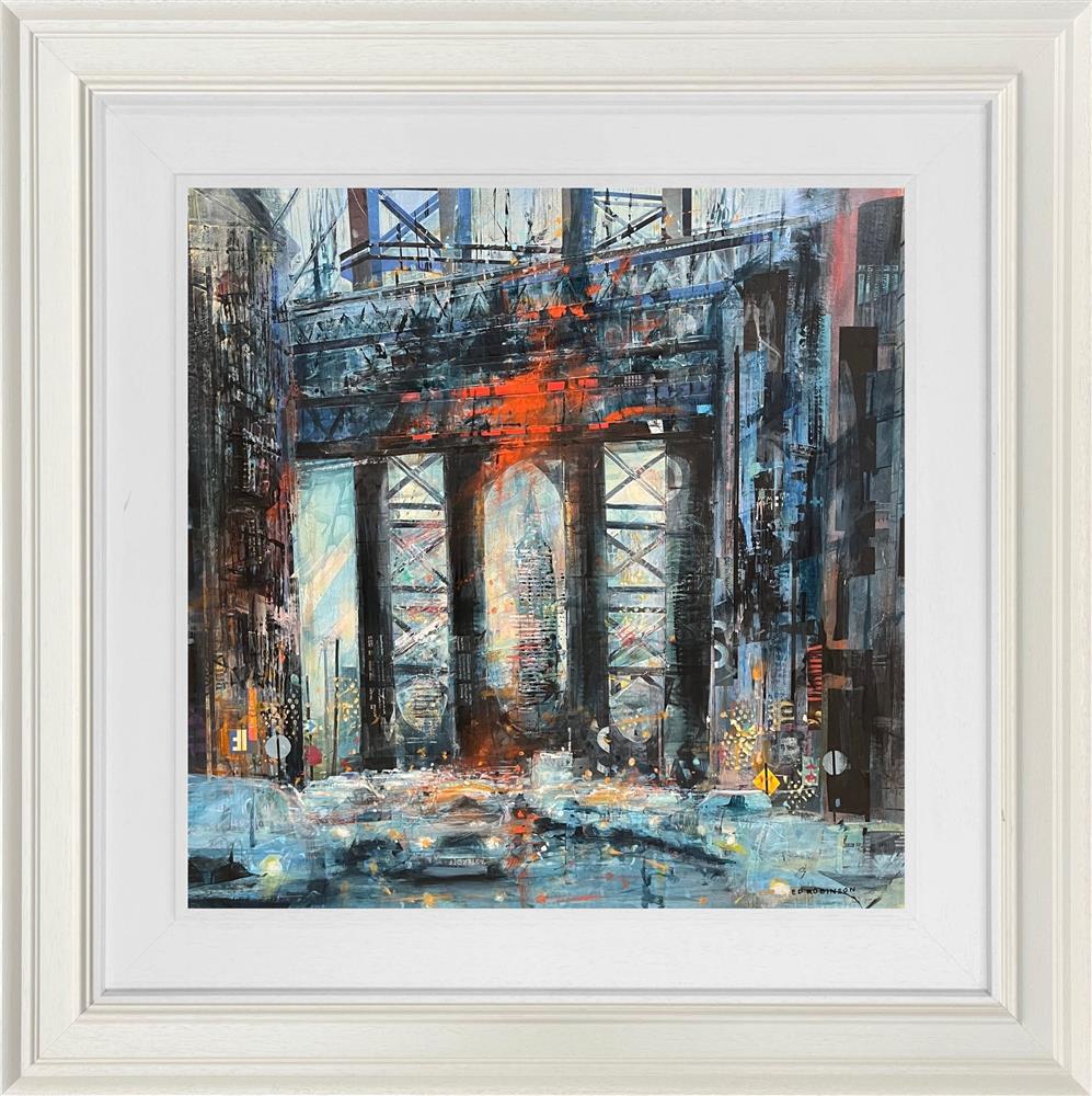 Ed Robinson - 'Brooklyn Views'  - Framed Original Artwork