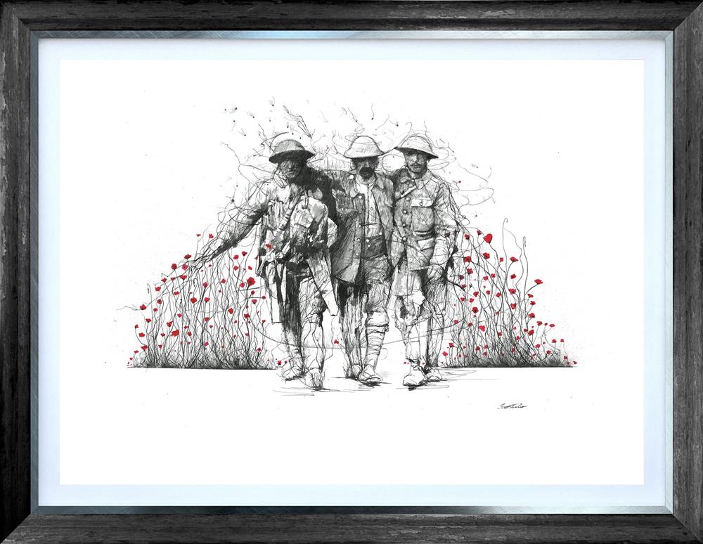Scott Tetlow - ' Brotherhood - Deluxe '  Framed Limited Edition Print