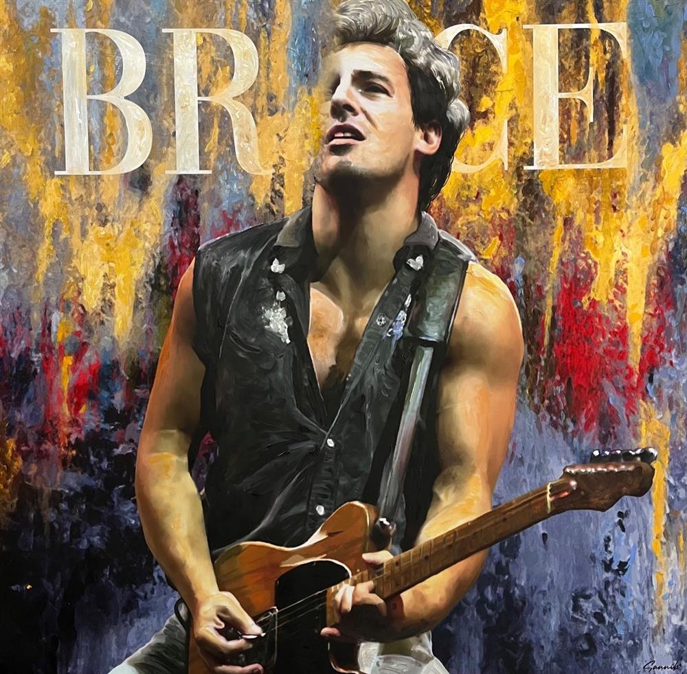 Sannib - 'Bruce' - Framed Original Art