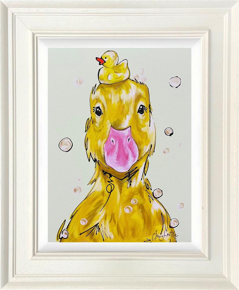 Amy Louise - 'Bubble Trouble' - Framed Original Art