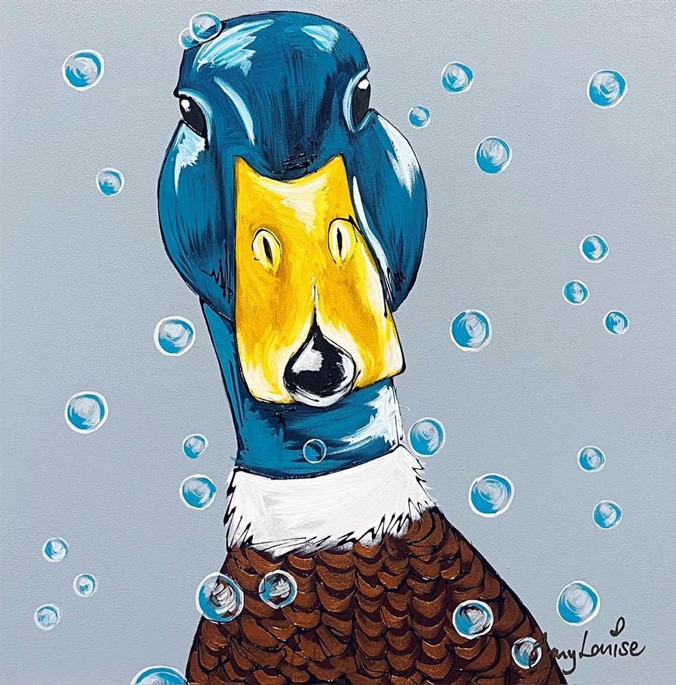 Amy Louise - 'Bubbles' - Framed Original Artwork