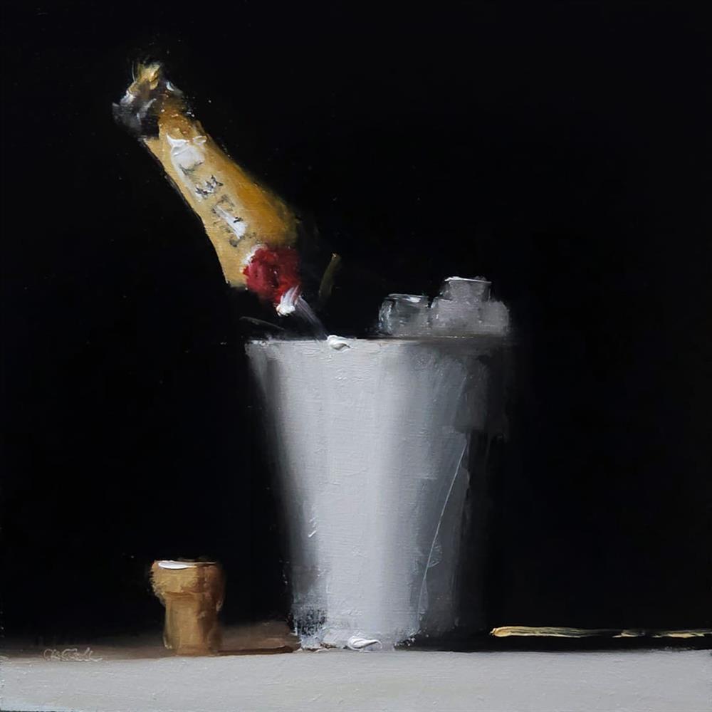 Neil Carroll - 'Bucket And Celebrate' - Framed Original Artwork