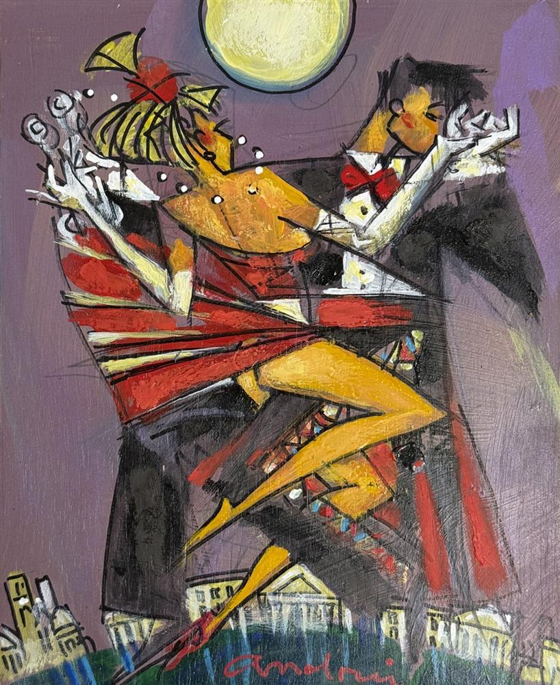 Andrei Protsouk - 'Buckingham Rhapsody' - Framed Original Artwork