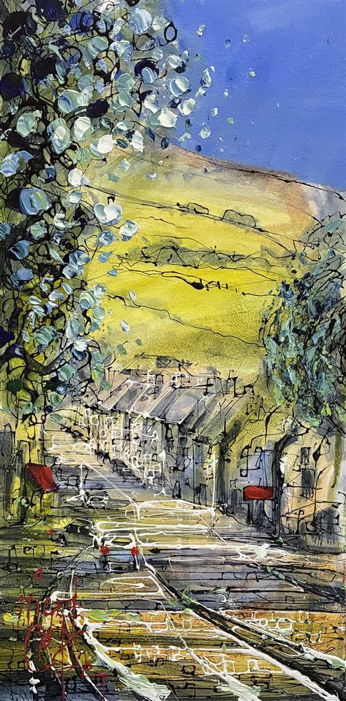Nigel Cooke - 'Burford Hill' - Framed Original Artwork