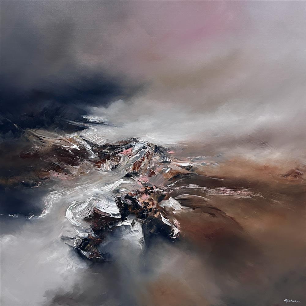 Alison Johnson - 'Burnished Horizons' - Framed Original Artwork