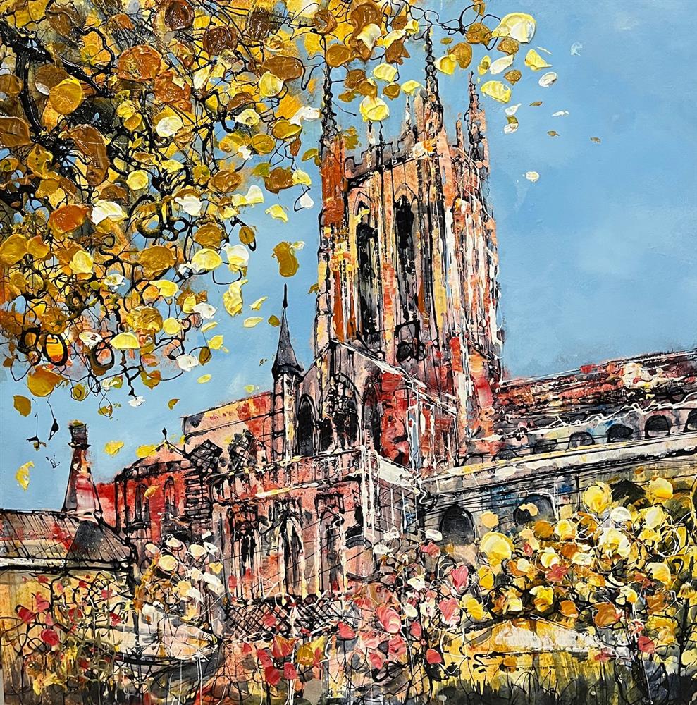 Nigel Cooke - 'Bury Heights' - Framed Original Artwork