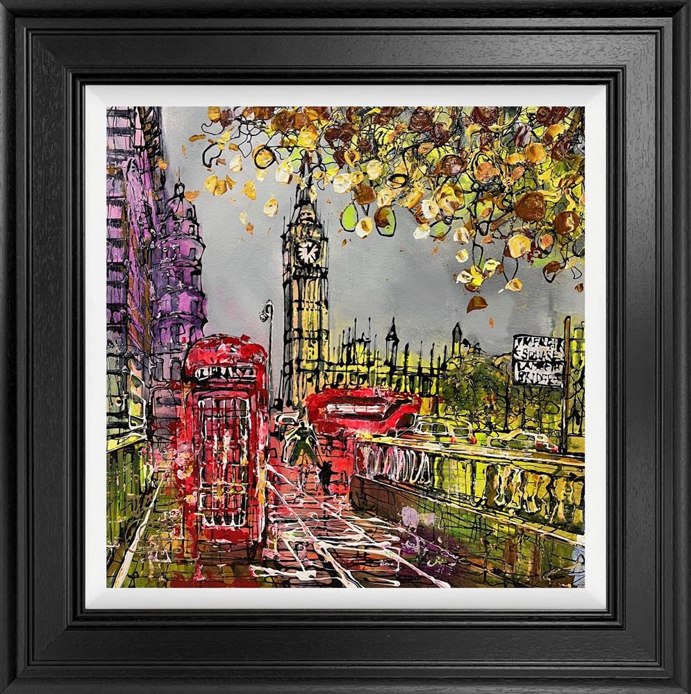 Nigel Cooke - 'Busy Life In London' - Framed Original Artwork