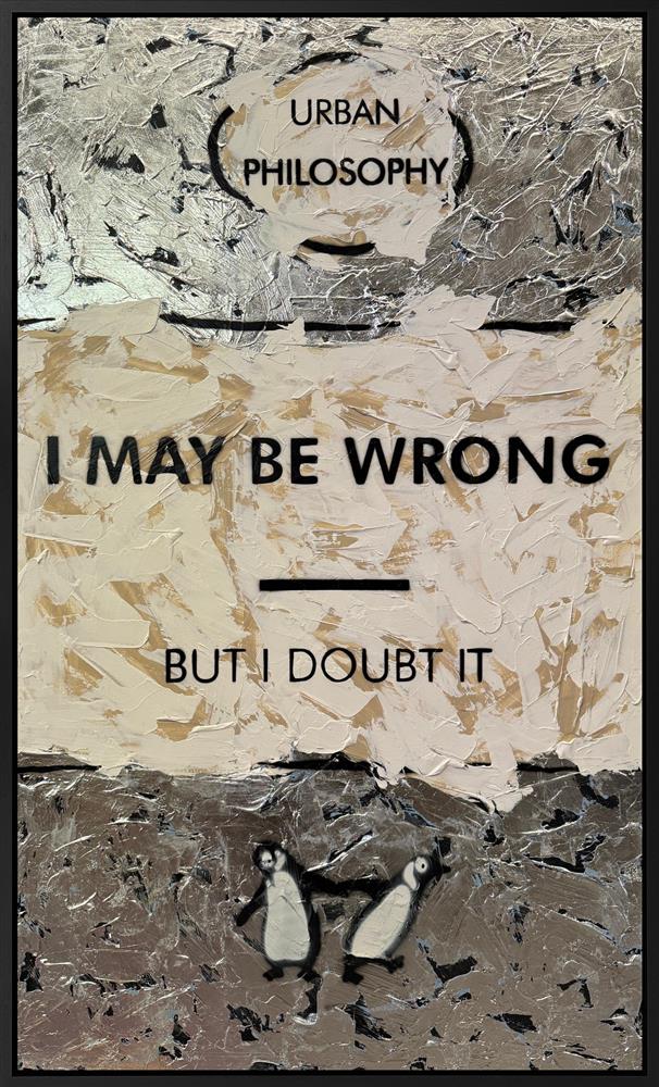 Hue Folk - 'But I Doubt It - XL' - Original Artwork