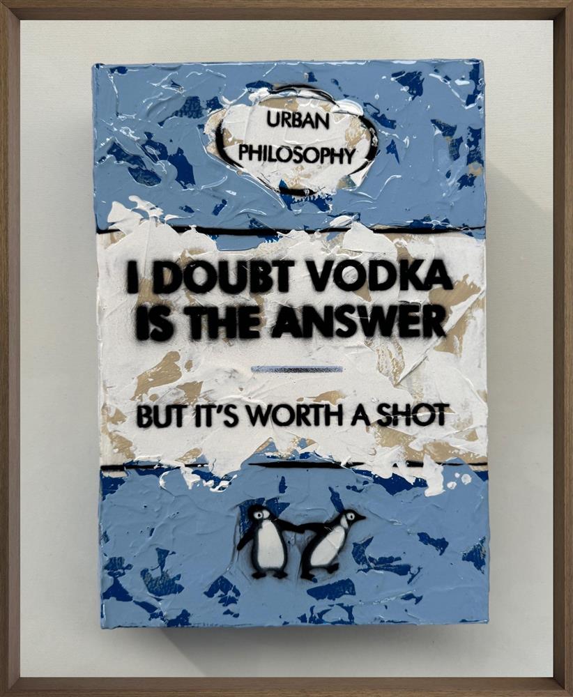 Hue Folk - 'But It's Worth a Shot' - Storybook - Framed Original Artwork